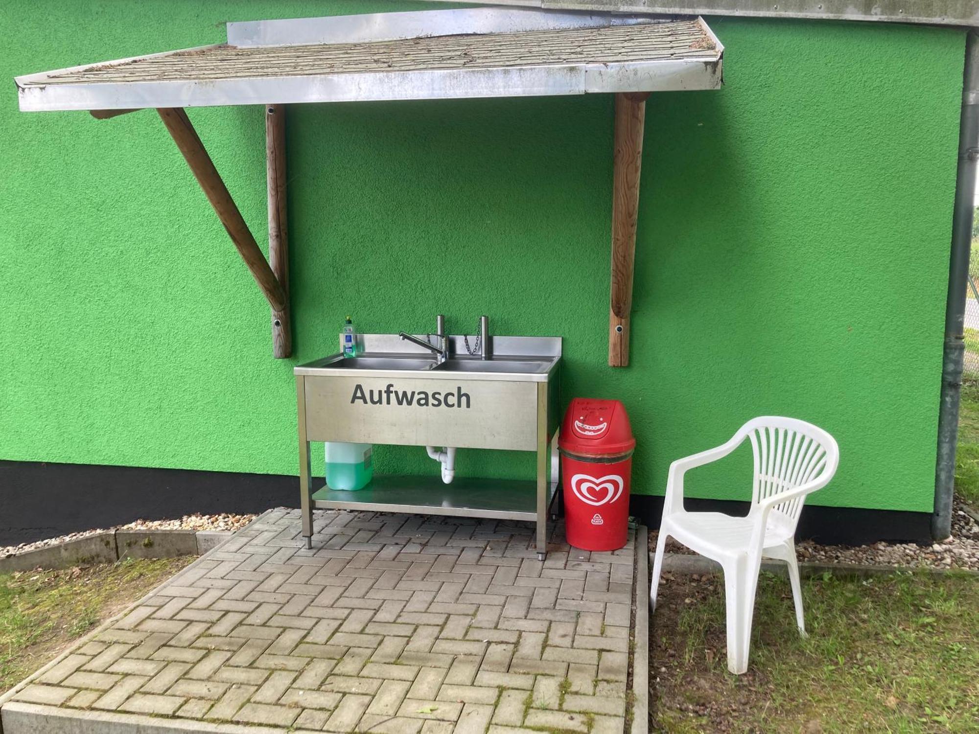 Campingfass Mit Panoramaterrasse Langenbernsdorf Eksteriør billede