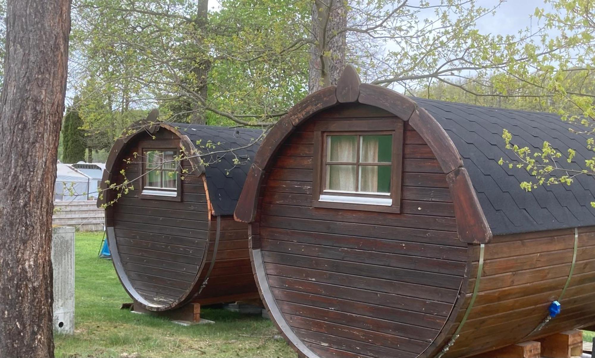 Campingfass Mit Panoramaterrasse Langenbernsdorf Eksteriør billede